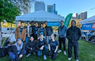 Simplex participating in the Chase Corporate Challenge